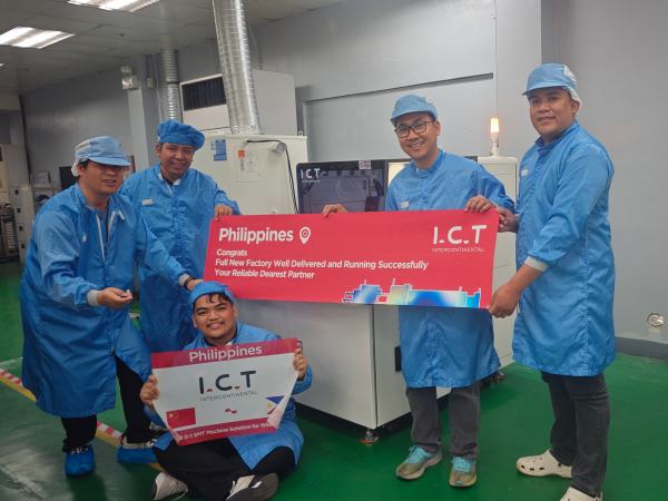 Globální technická podpora ICT pro oddělování desek plošných spojů na Filipínách